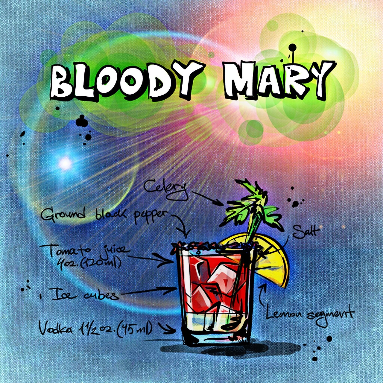 bloody mary cocktail drink free photo