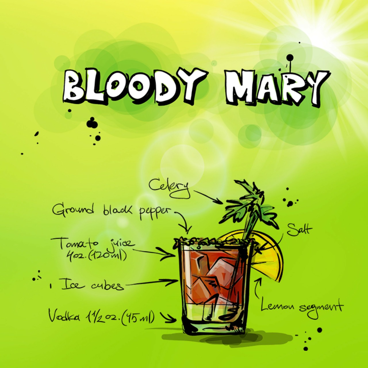 bloody mary cocktail drink free photo