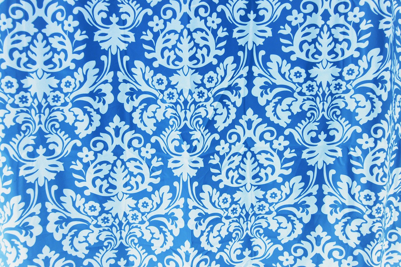 blue texture tissue free photo