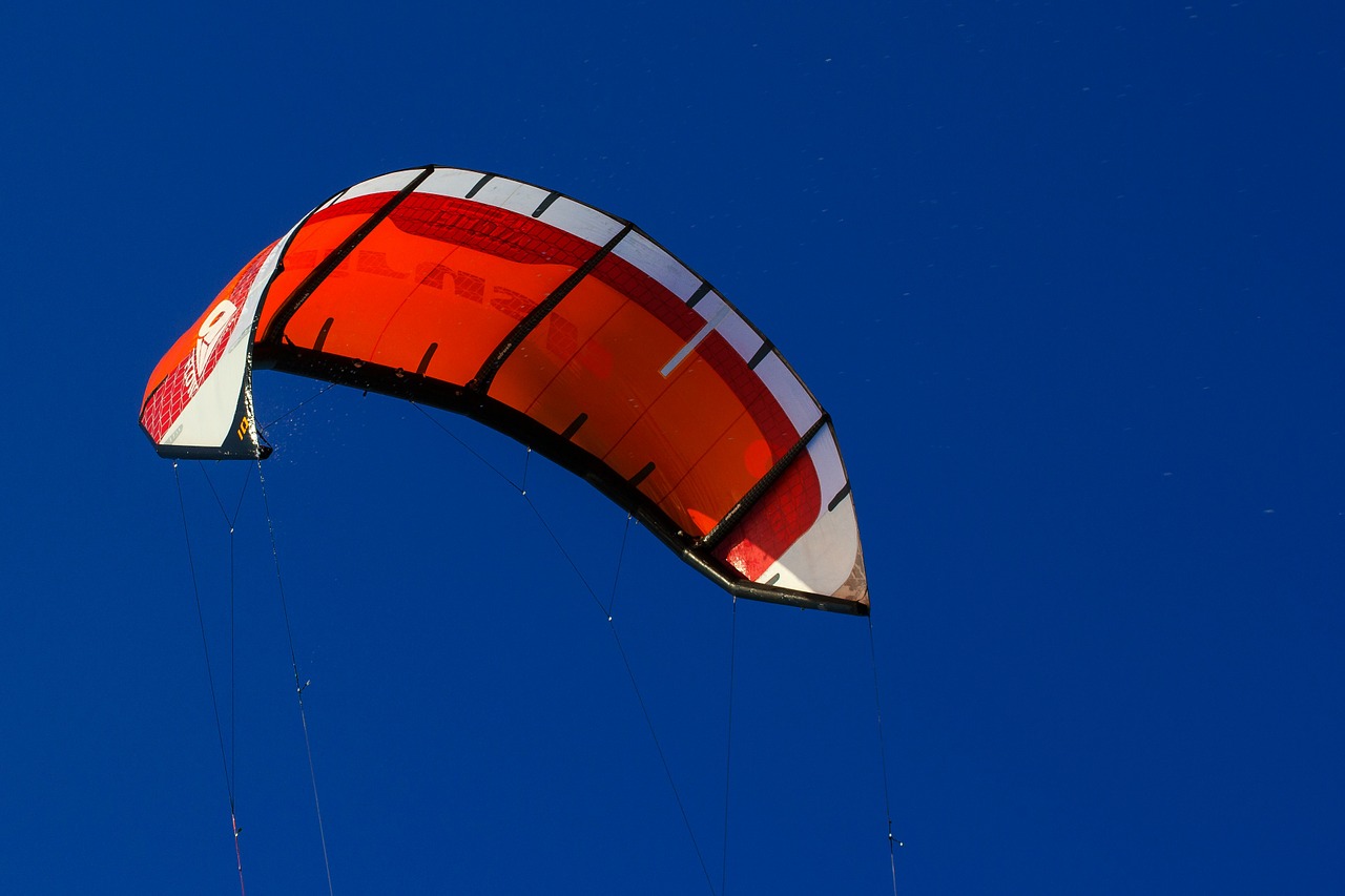 blue sky kite free photo