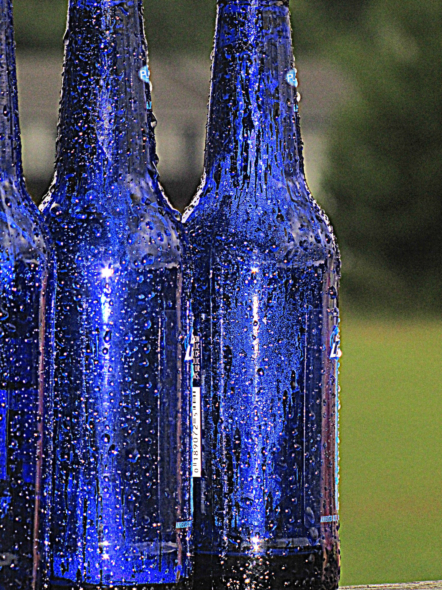 bottles blue glass free photo