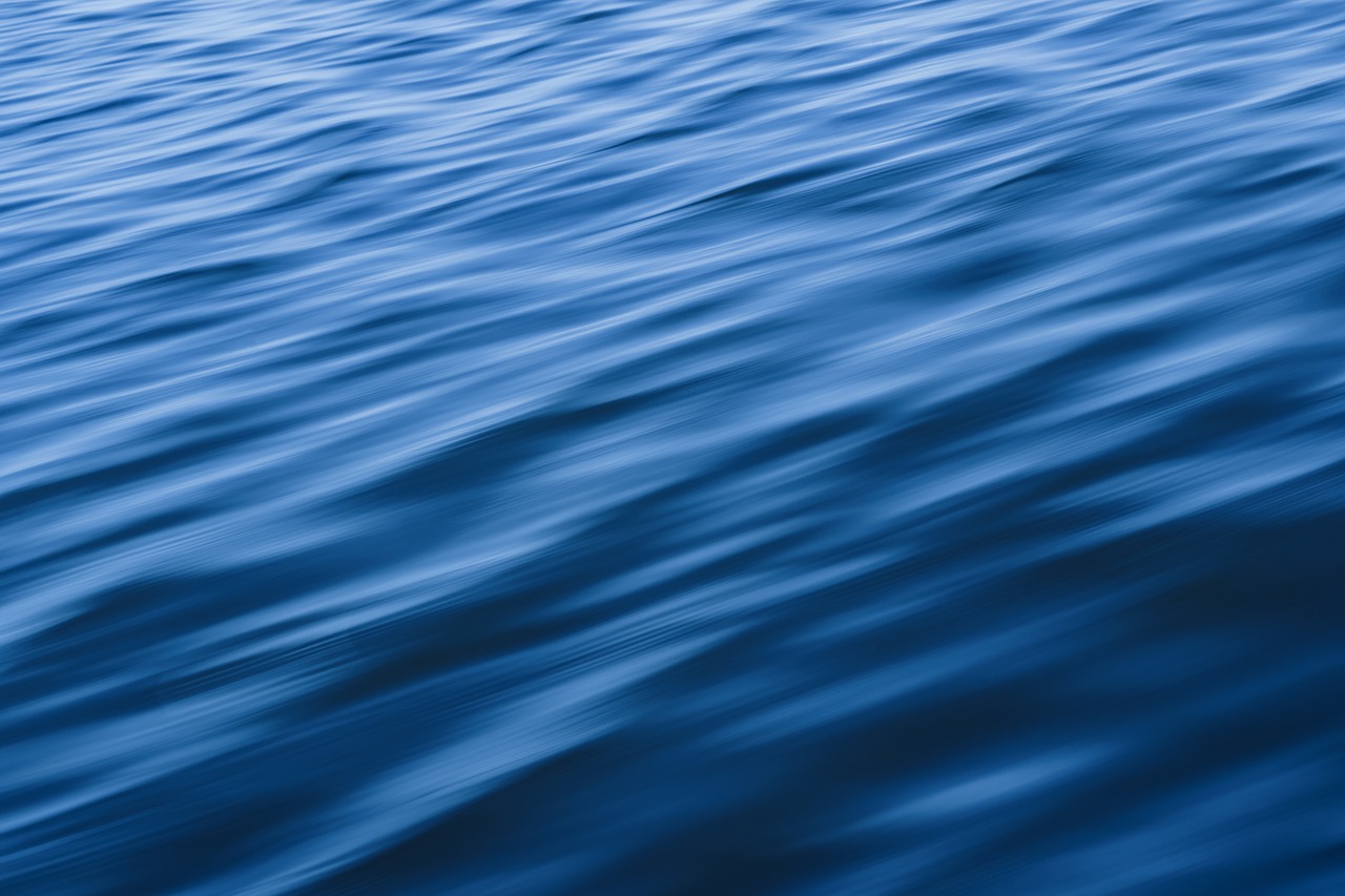 blue ocean background free photo