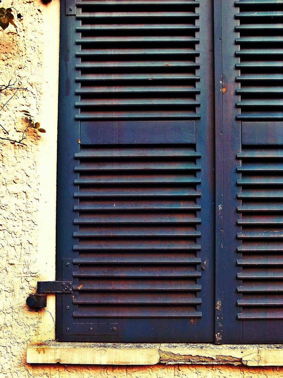 blue window home free photo