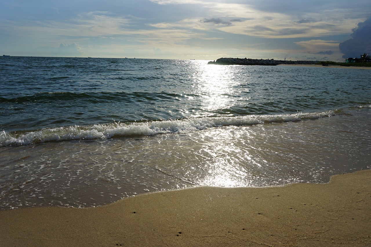 blue sky sea free photo