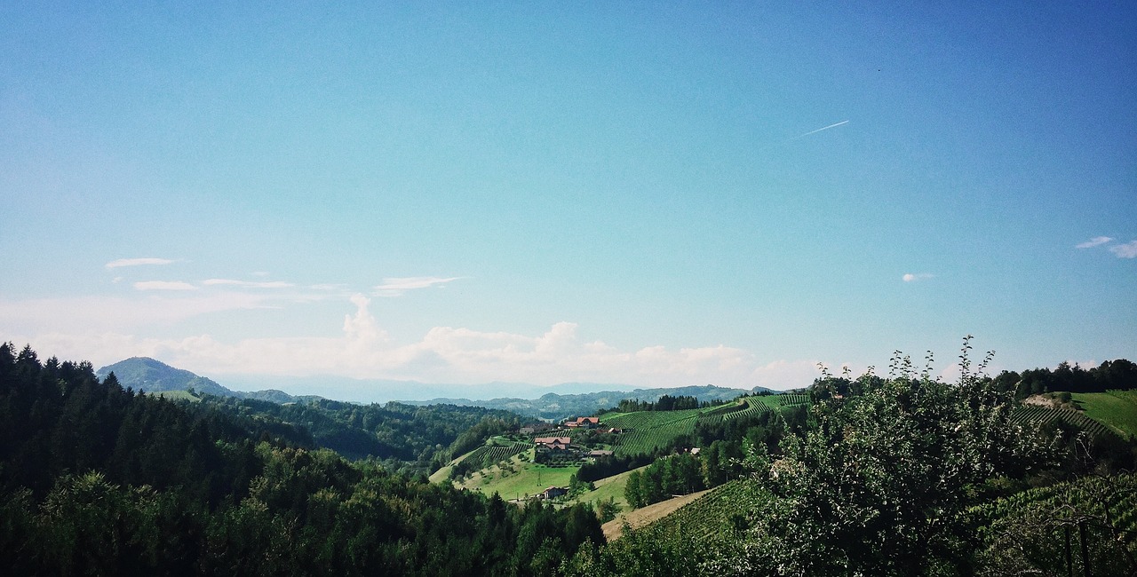 blue sky clouds free photo