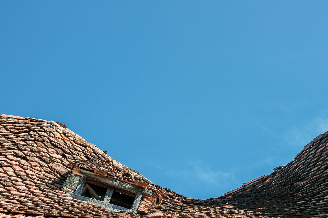 Day roof. Небо с крыши. Солнечная черепица. Кровля небо. Синяя крыша.