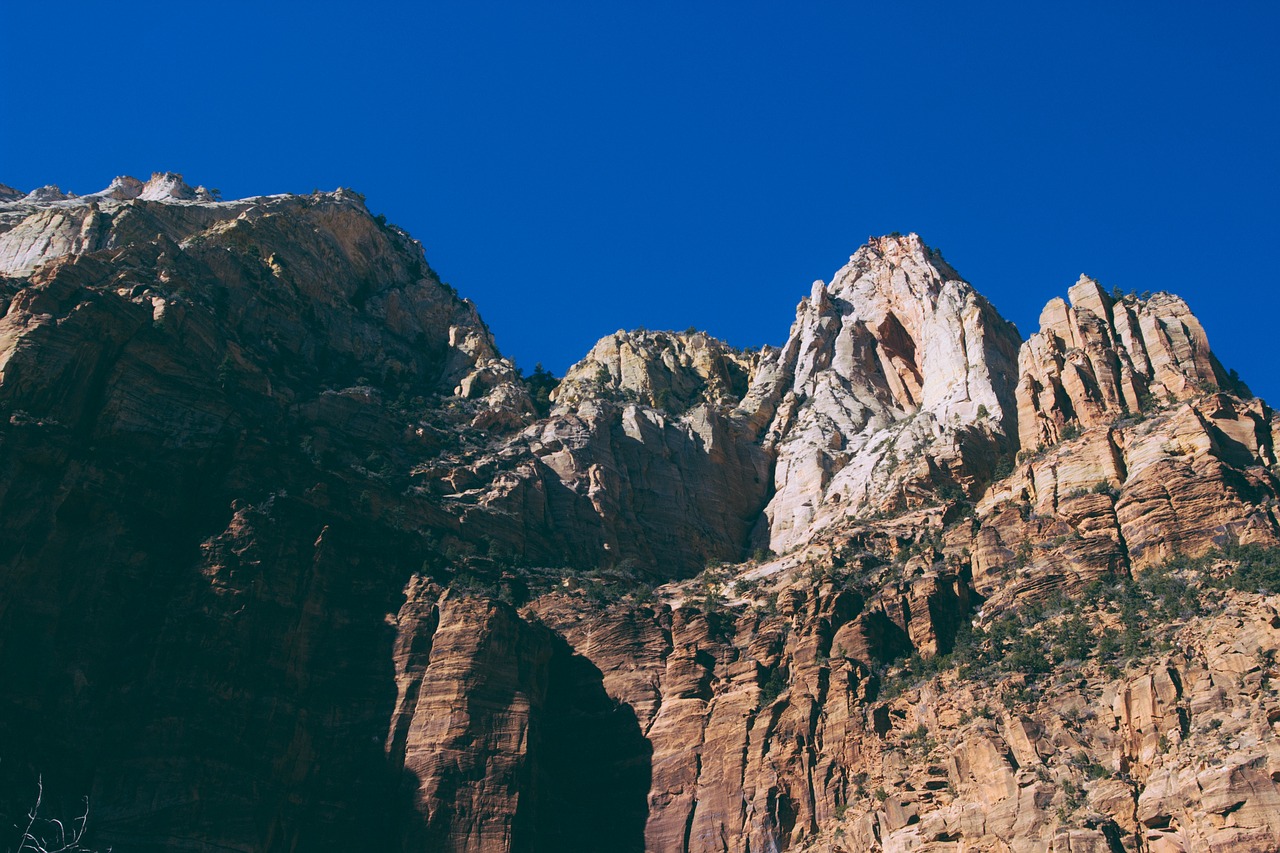 blue sky rock free photo