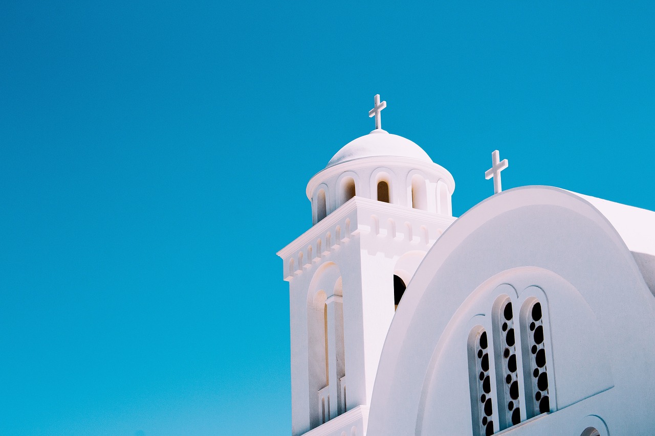 blue sky architecture free photo