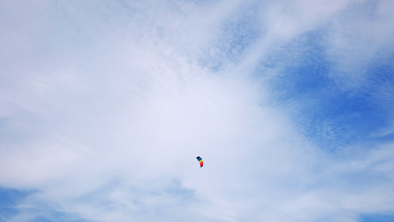 blue sky clouds free photo