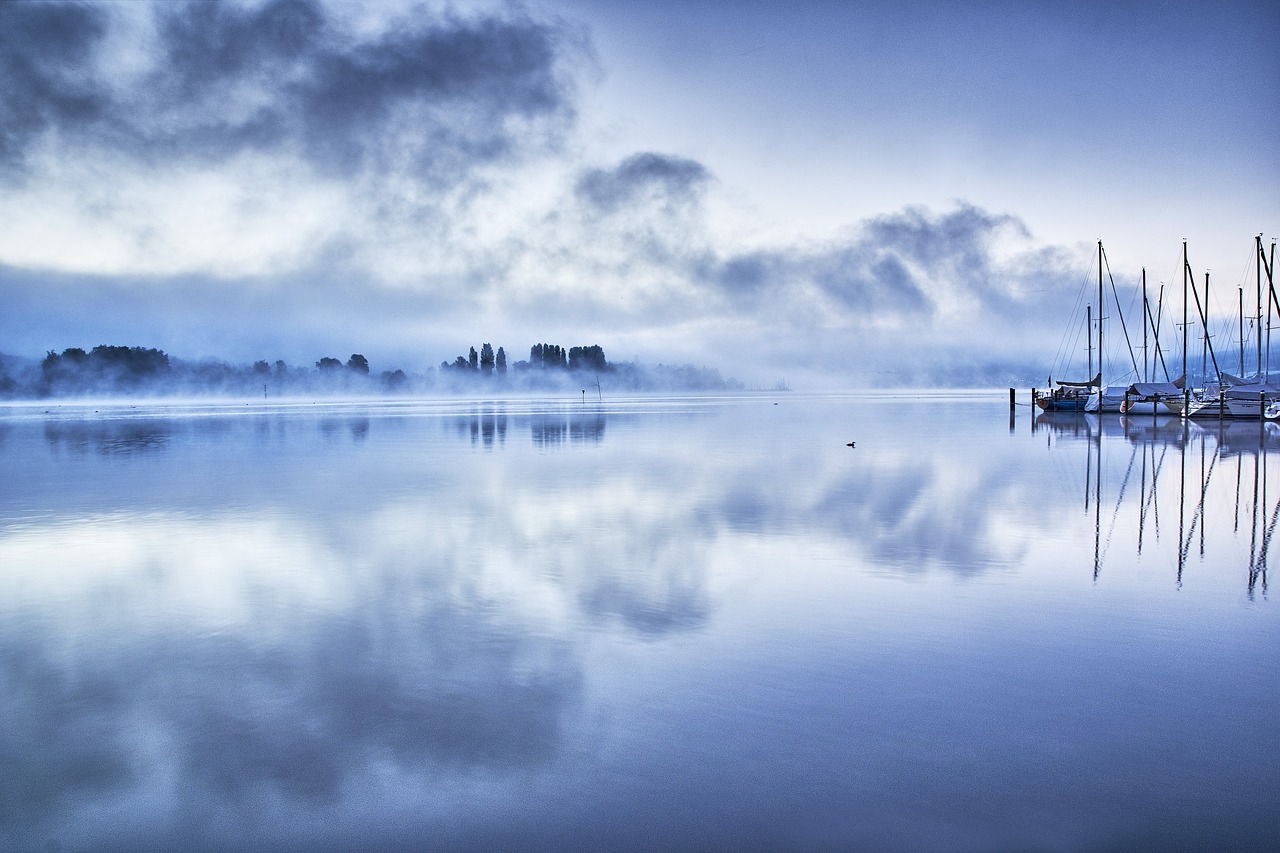 blue lake lake constance free photo