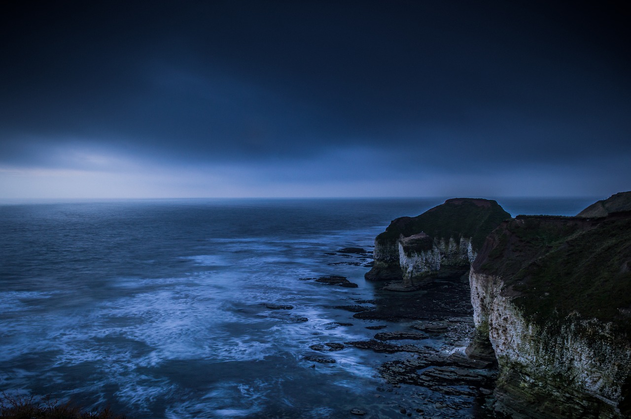 blue cliffs desperate free photo