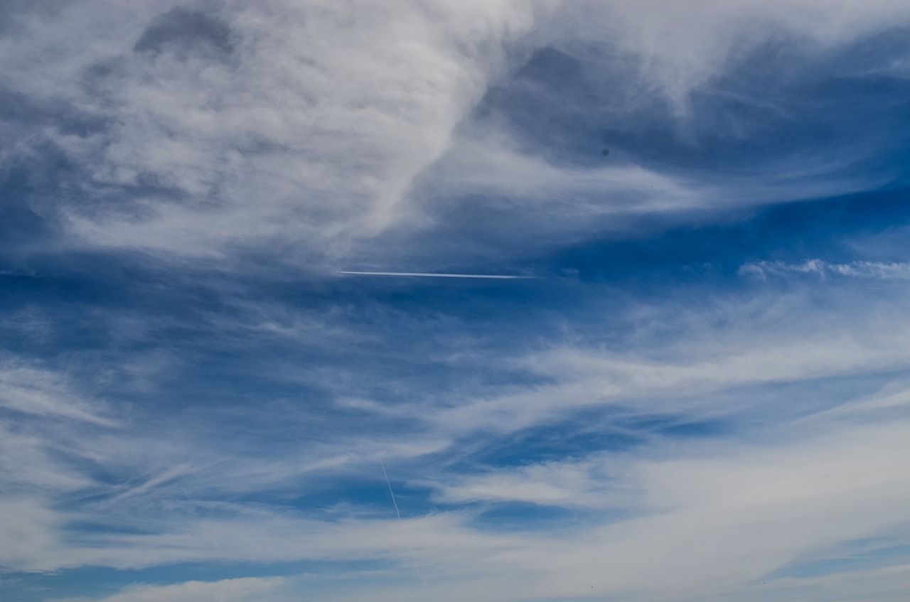 blue sky clouds free photo