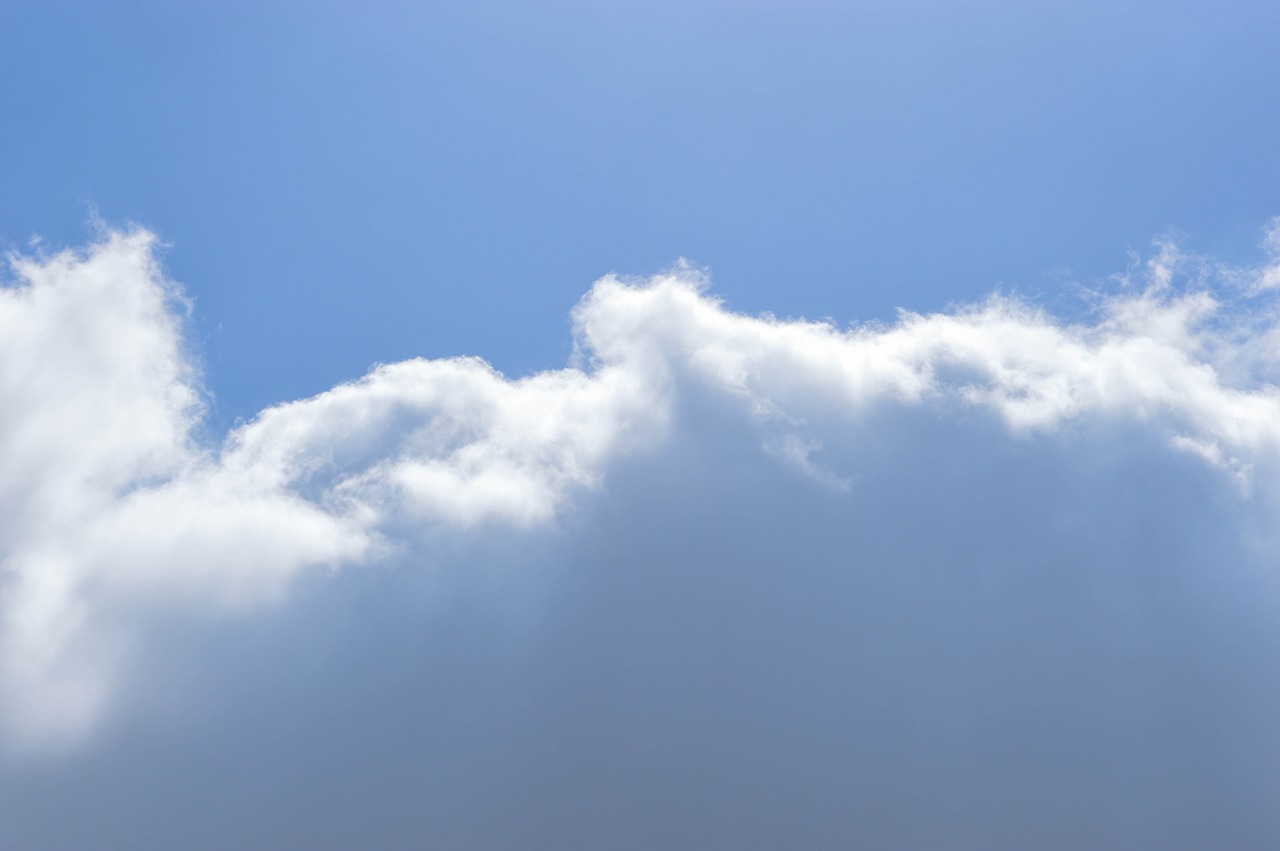 blue  sky  clouds free photo