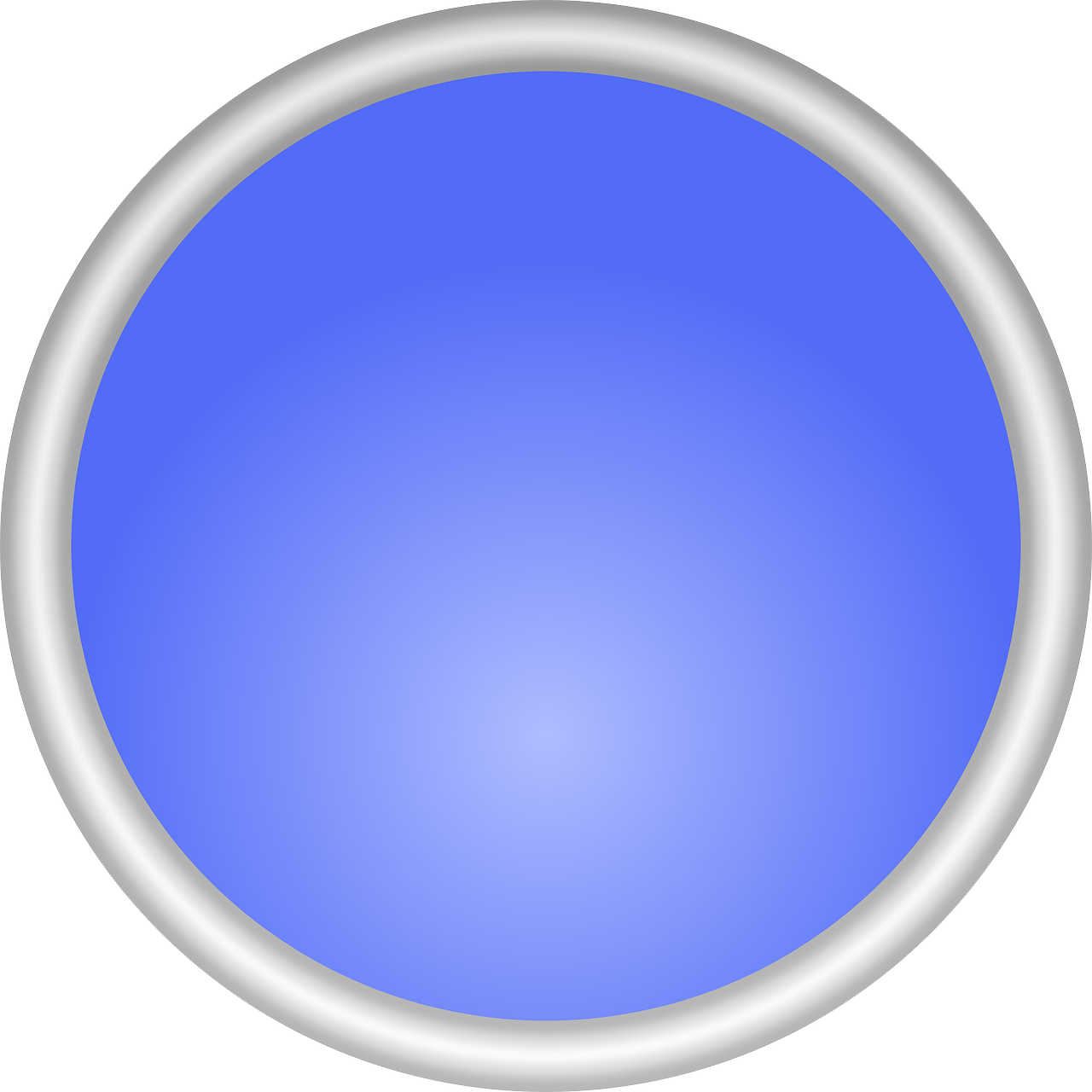 blue circle round free photo