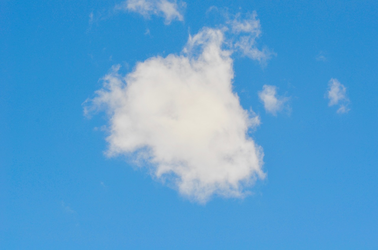 blue  sky  clouds free photo