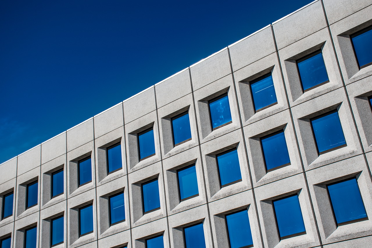 blue  sky  architecture free photo