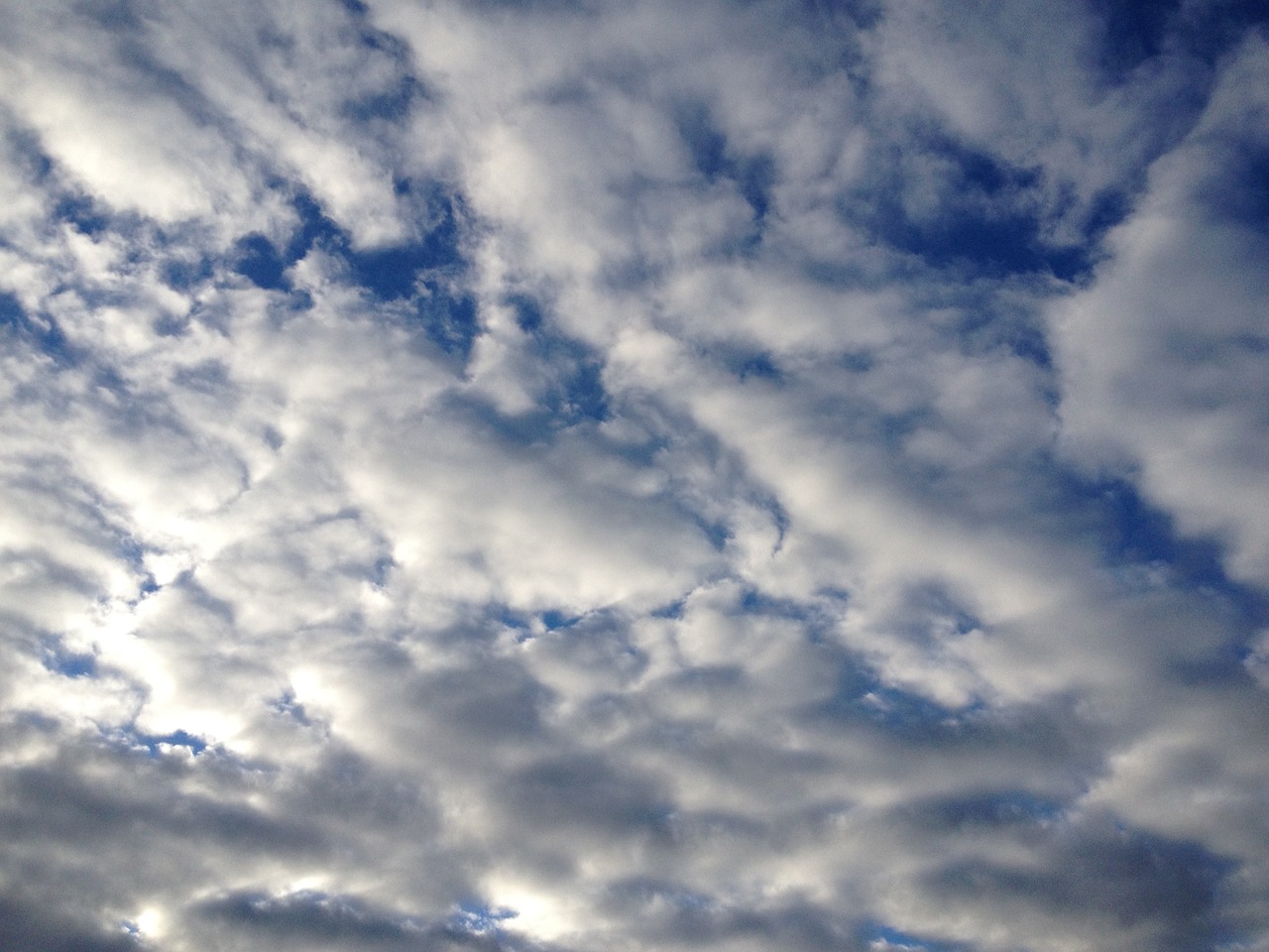 blue sky clouds free photo