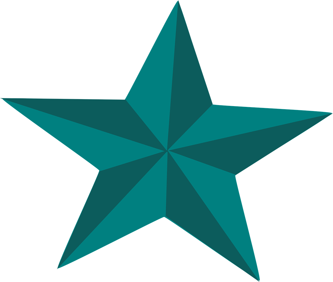 blue star 3d free photo