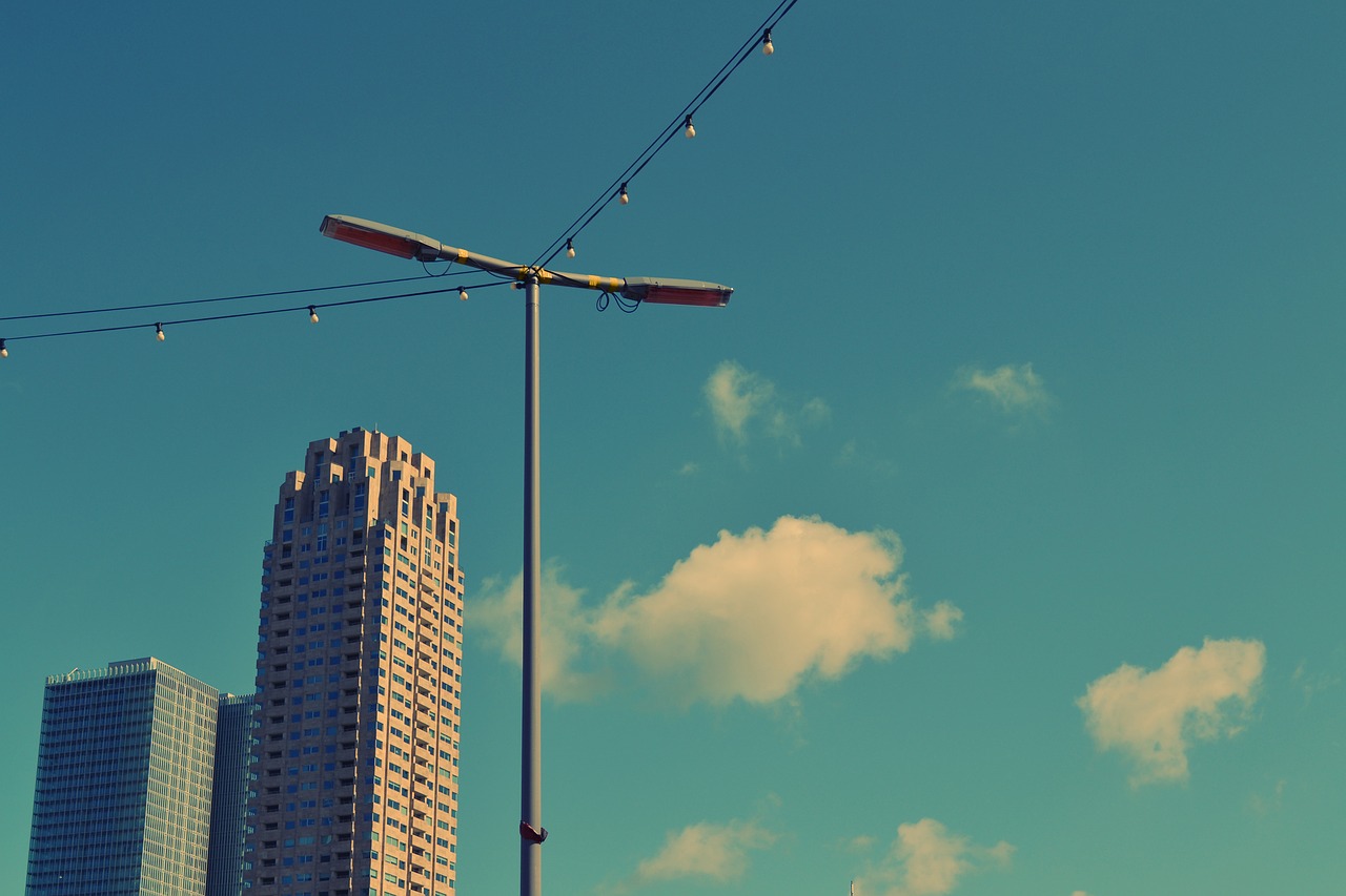 blue sky clouds free photo