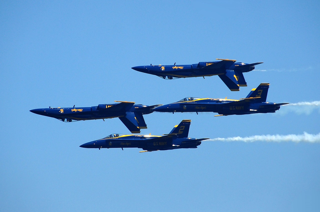 blue angels navy precision free photo