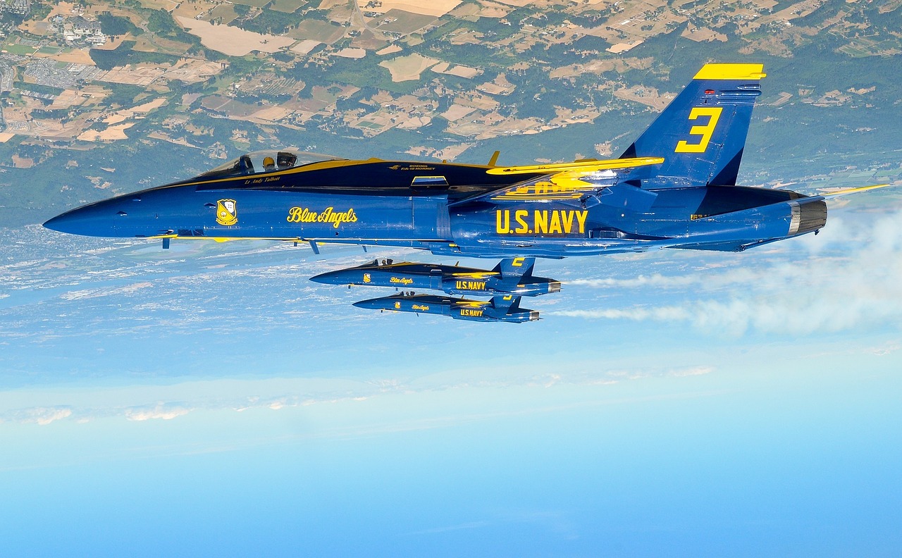 blue angels navy precision free photo