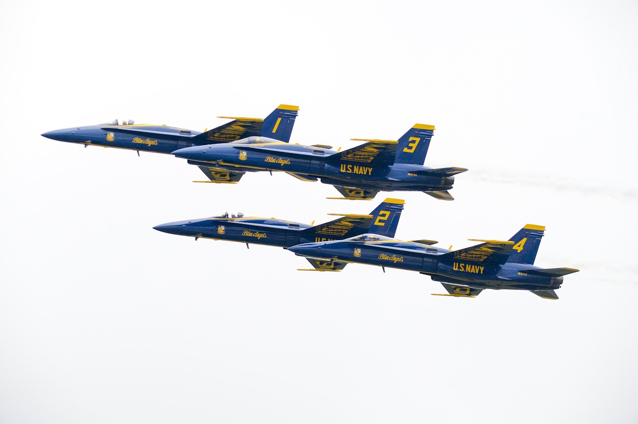 blue angels navy precision free photo