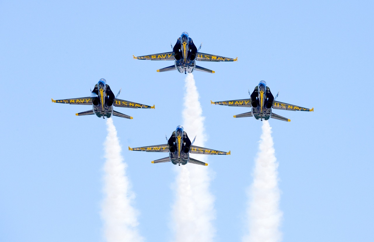 Blue angels,aircraft,flight,demonstration squadron,navy - free image ...