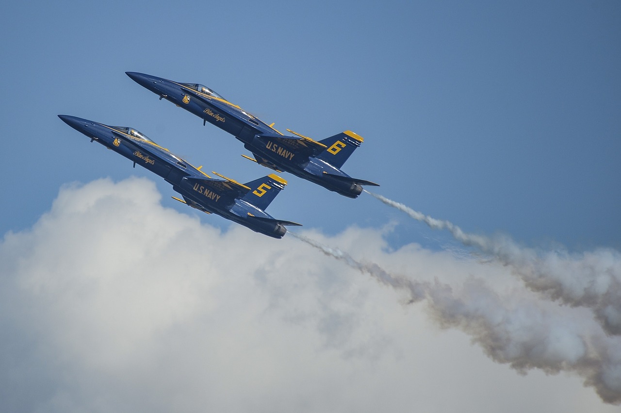 blue angels navy precision free photo