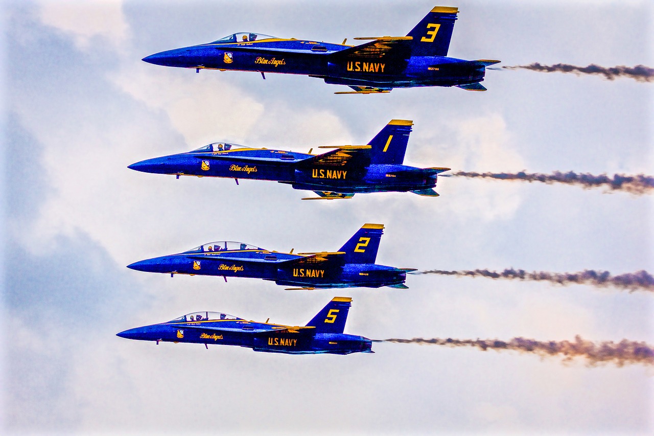 blue angels jets navy free photo