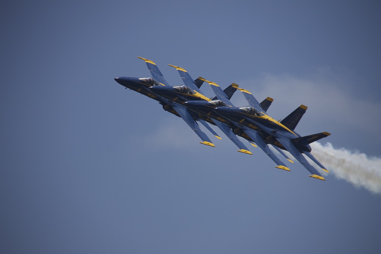 blue angels air-show navy free photo