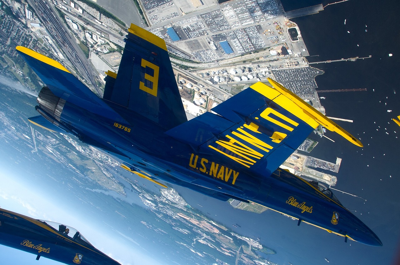 blue angels navy precision free photo