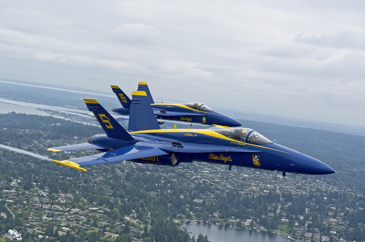 blue angels navy precision free photo