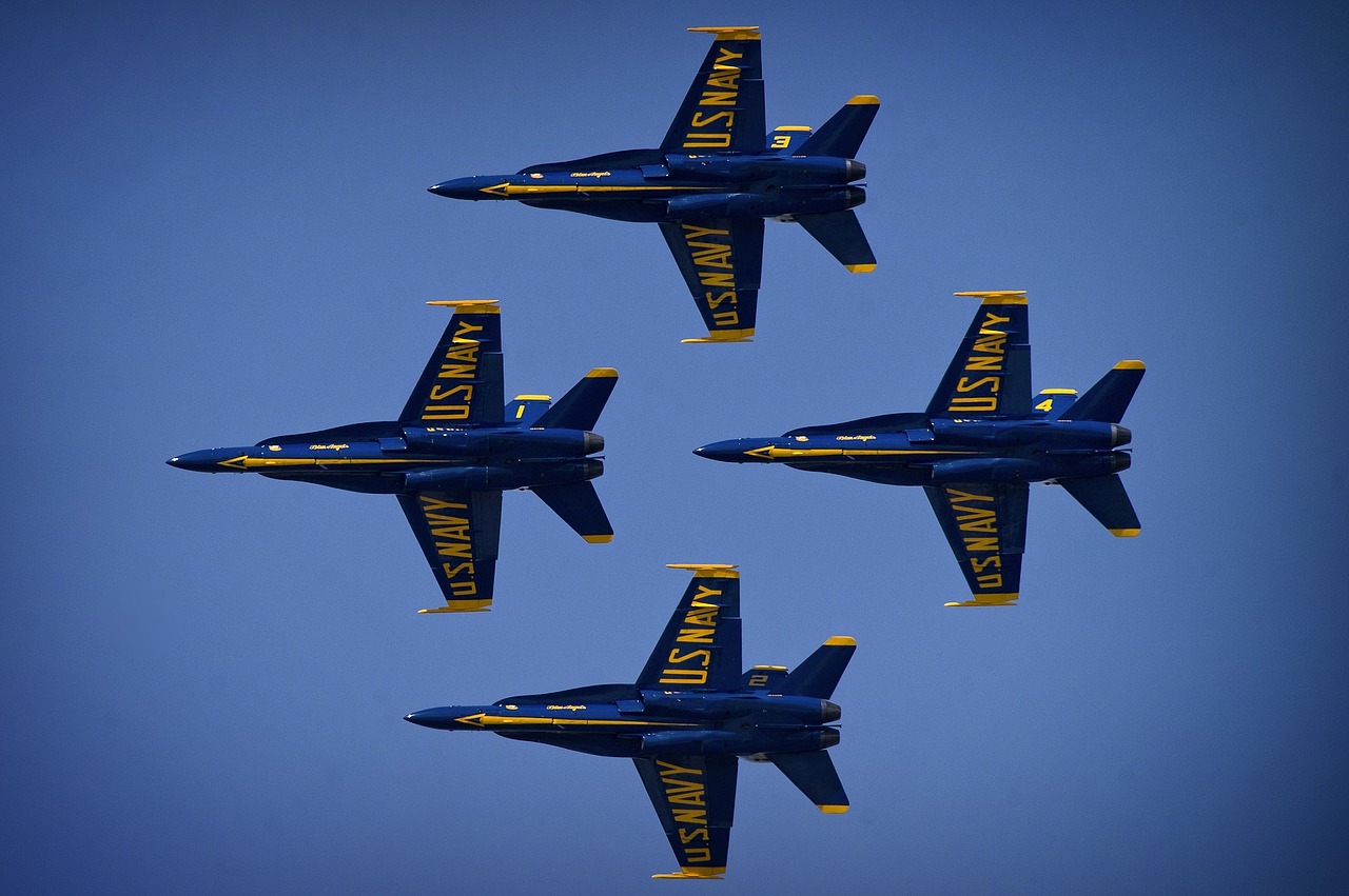 blue angels navy precision free photo