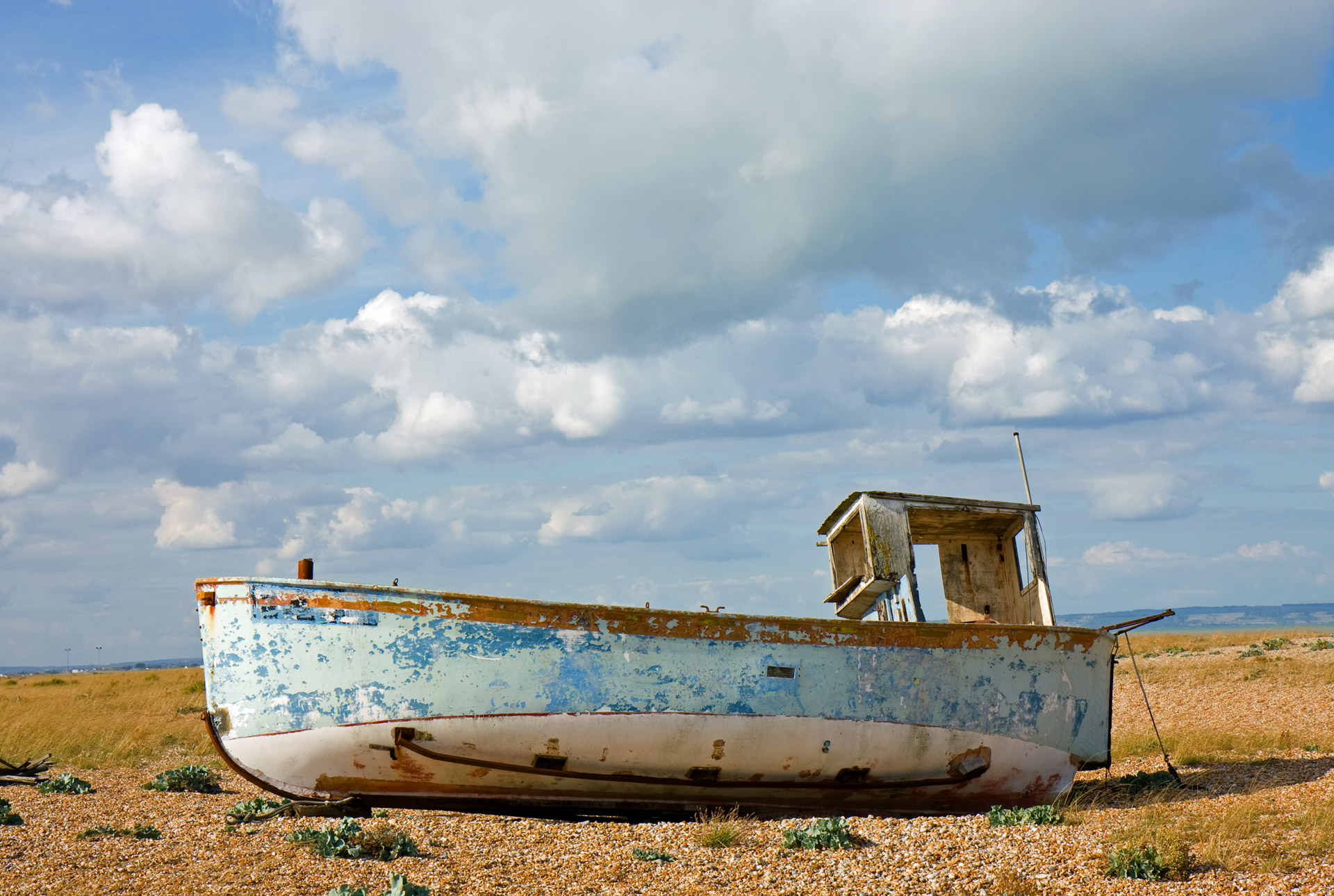 boat fishing boat blue free photo