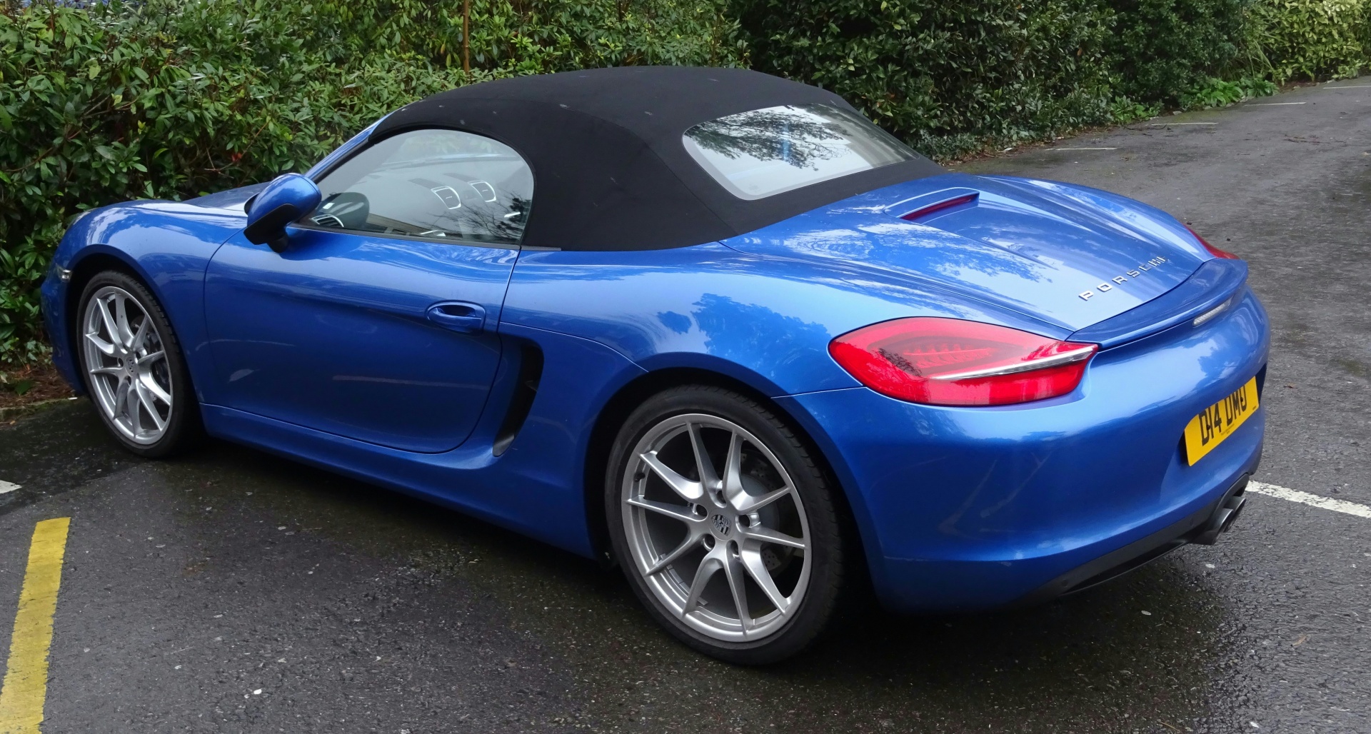 Porsche 728 Blue Cabriolet