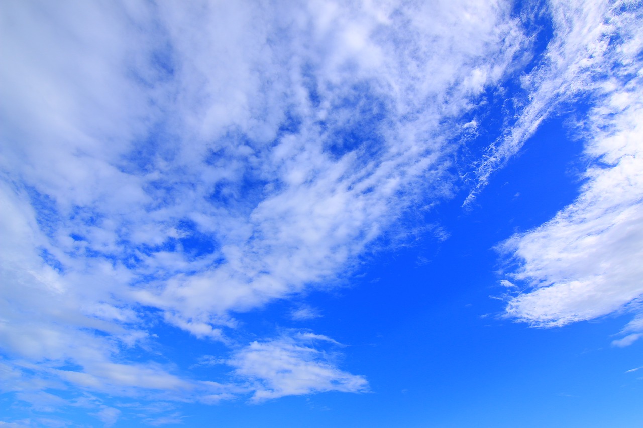 blue day baiyun sky free photo