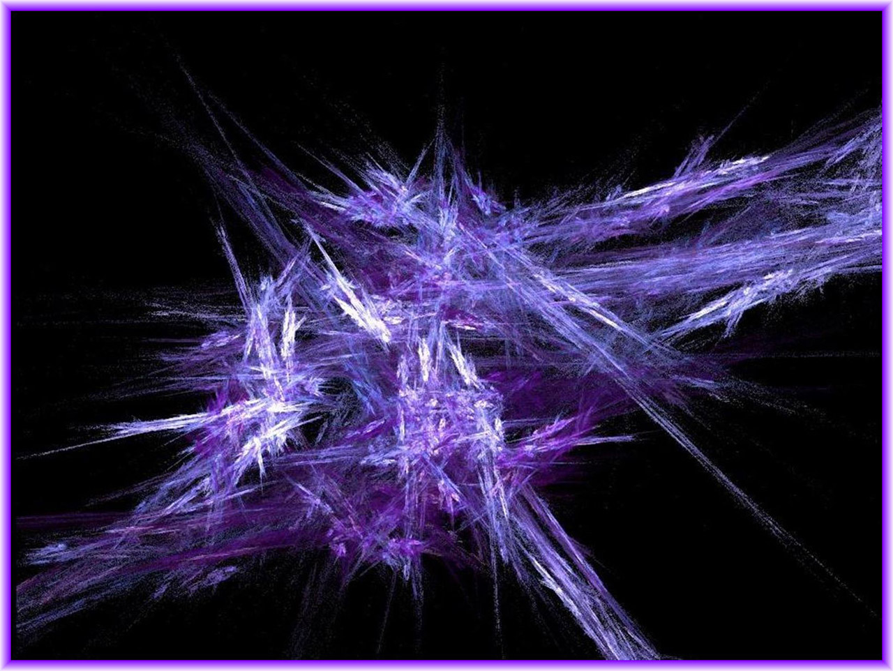 blue purple fractal free photo