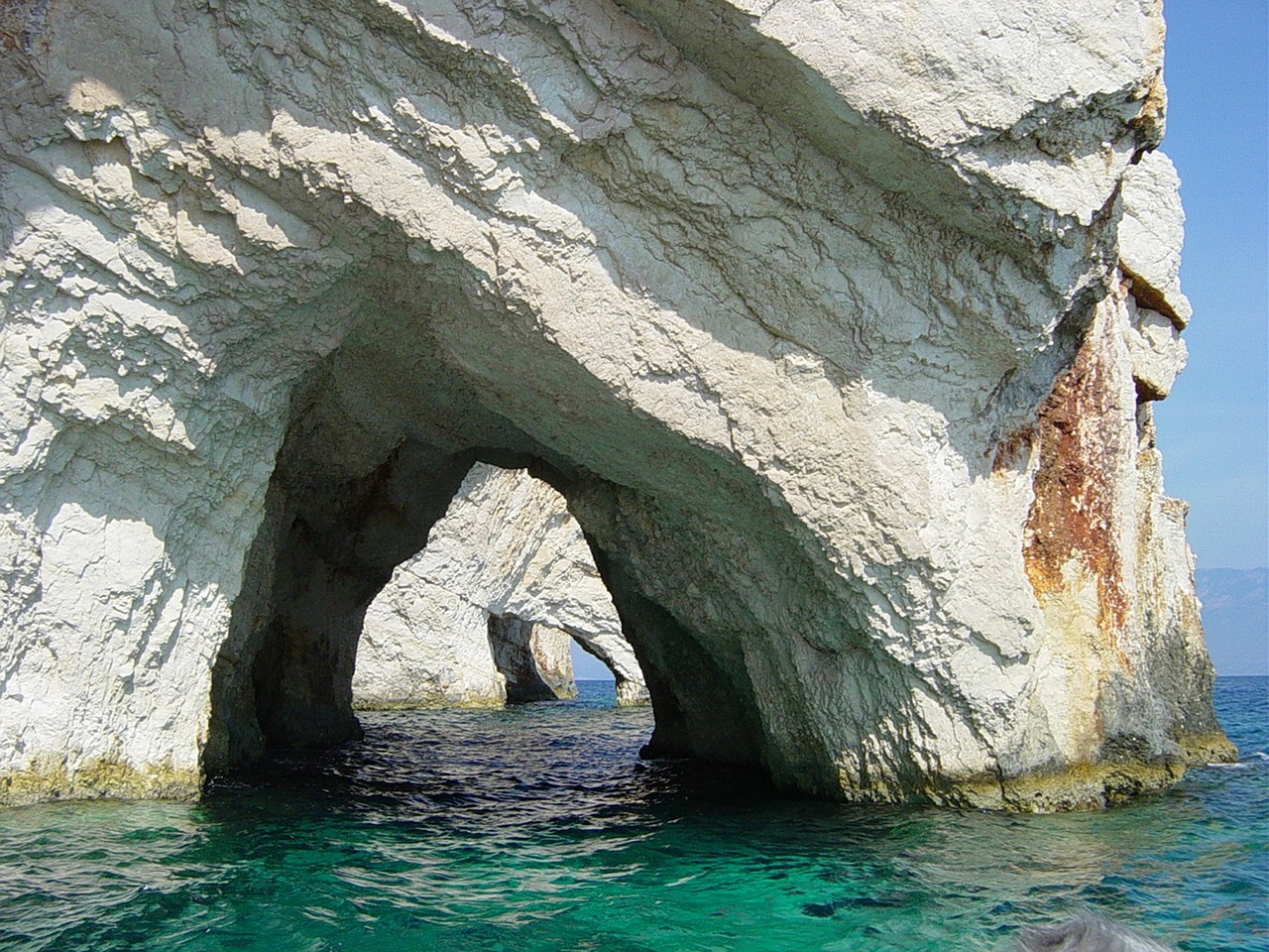 blue grotto sea island free photo