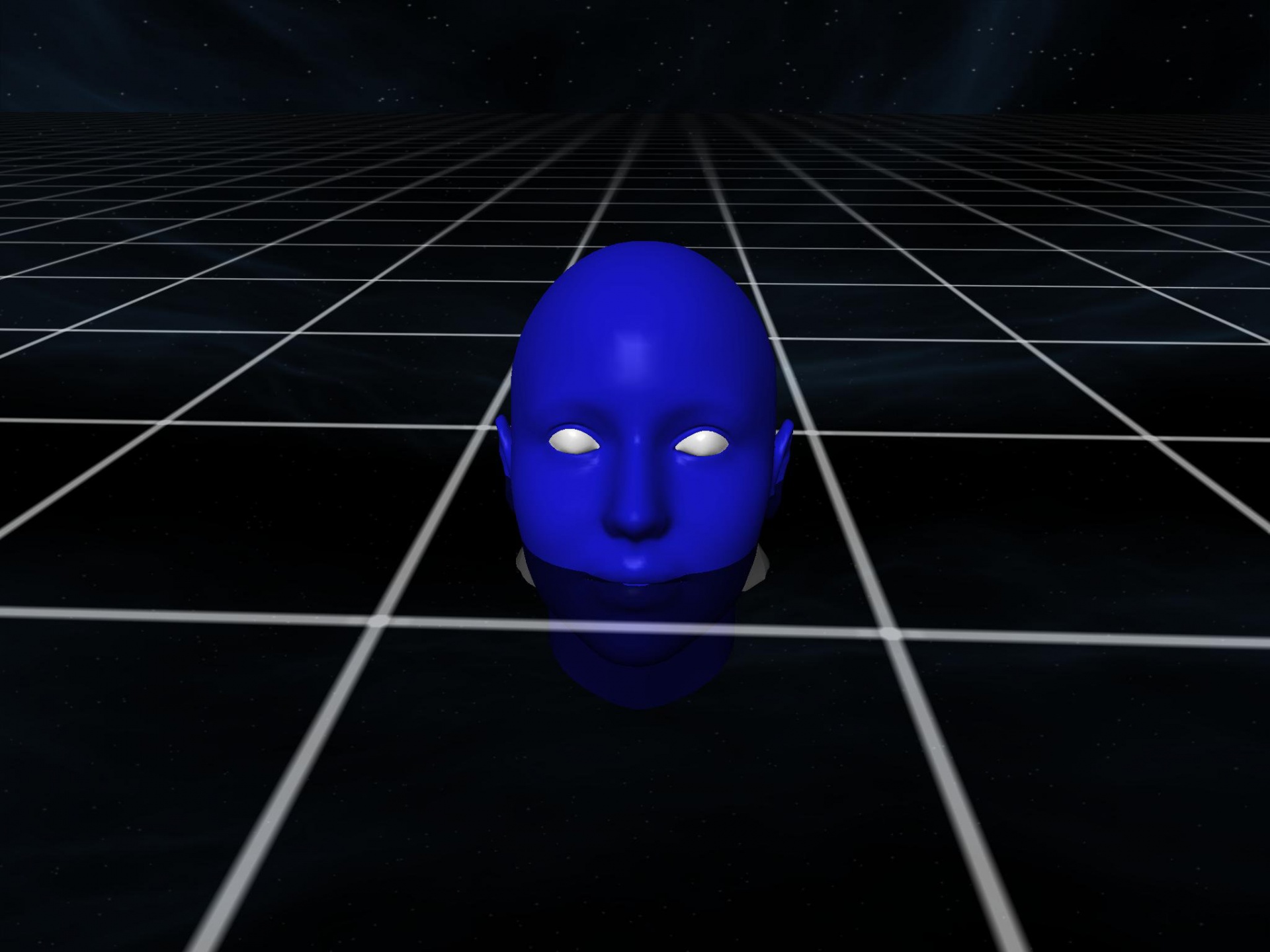 Синий синий над головой. Голова Блю. Синяя башка. Игра на ПК С синей головой. Модель головы синего.