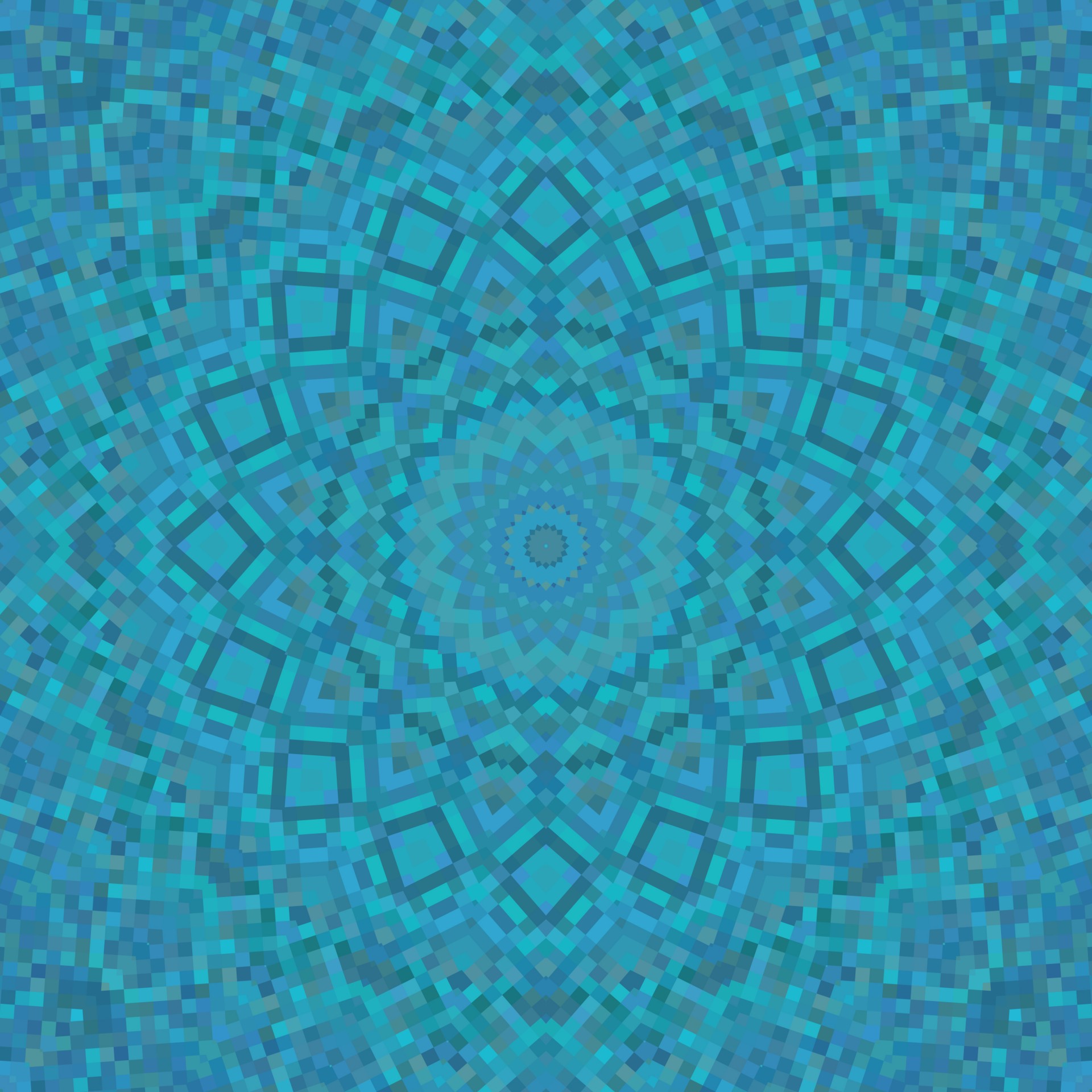 kaleidoscope blue abstract free photo