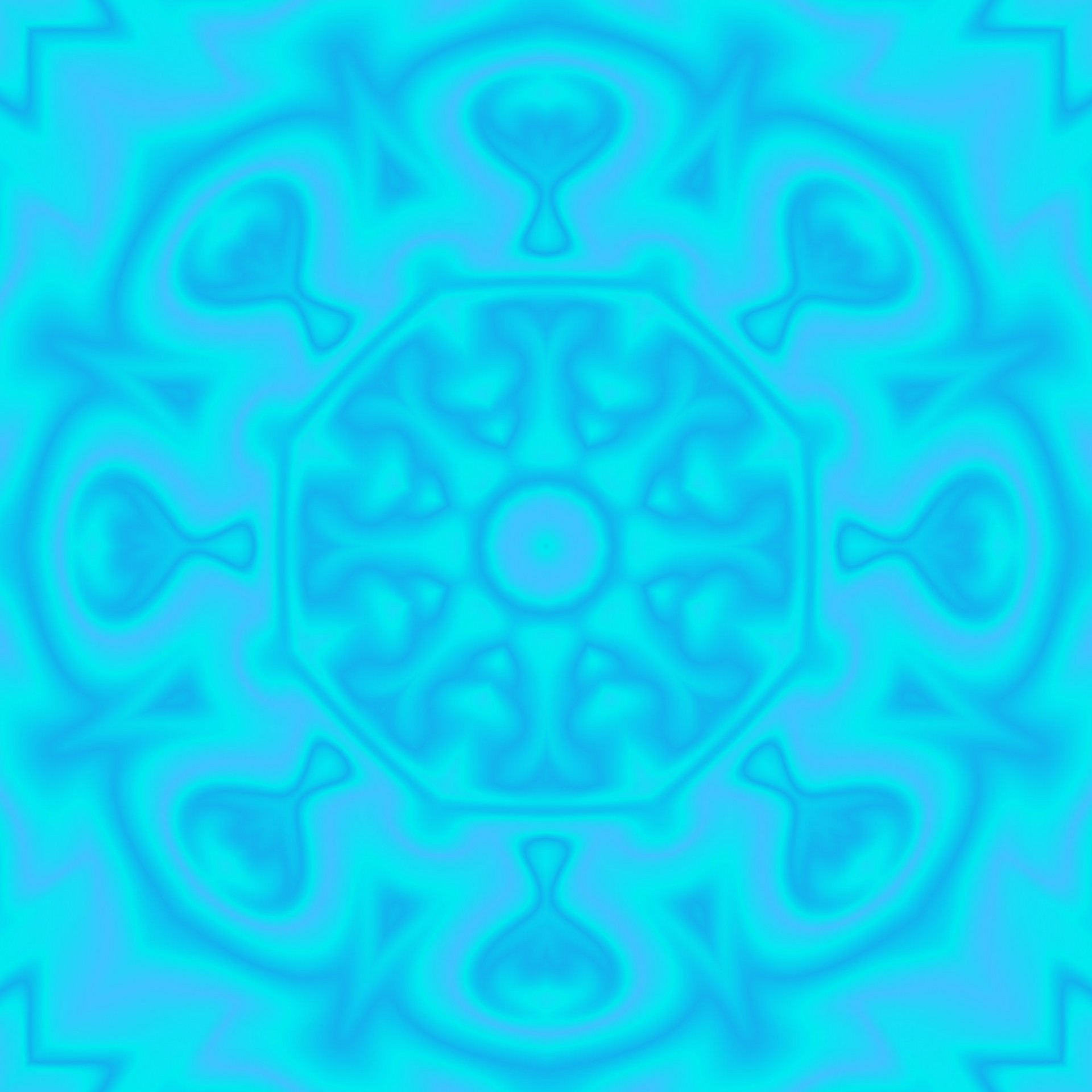 kaleidoscope abstract blue free photo