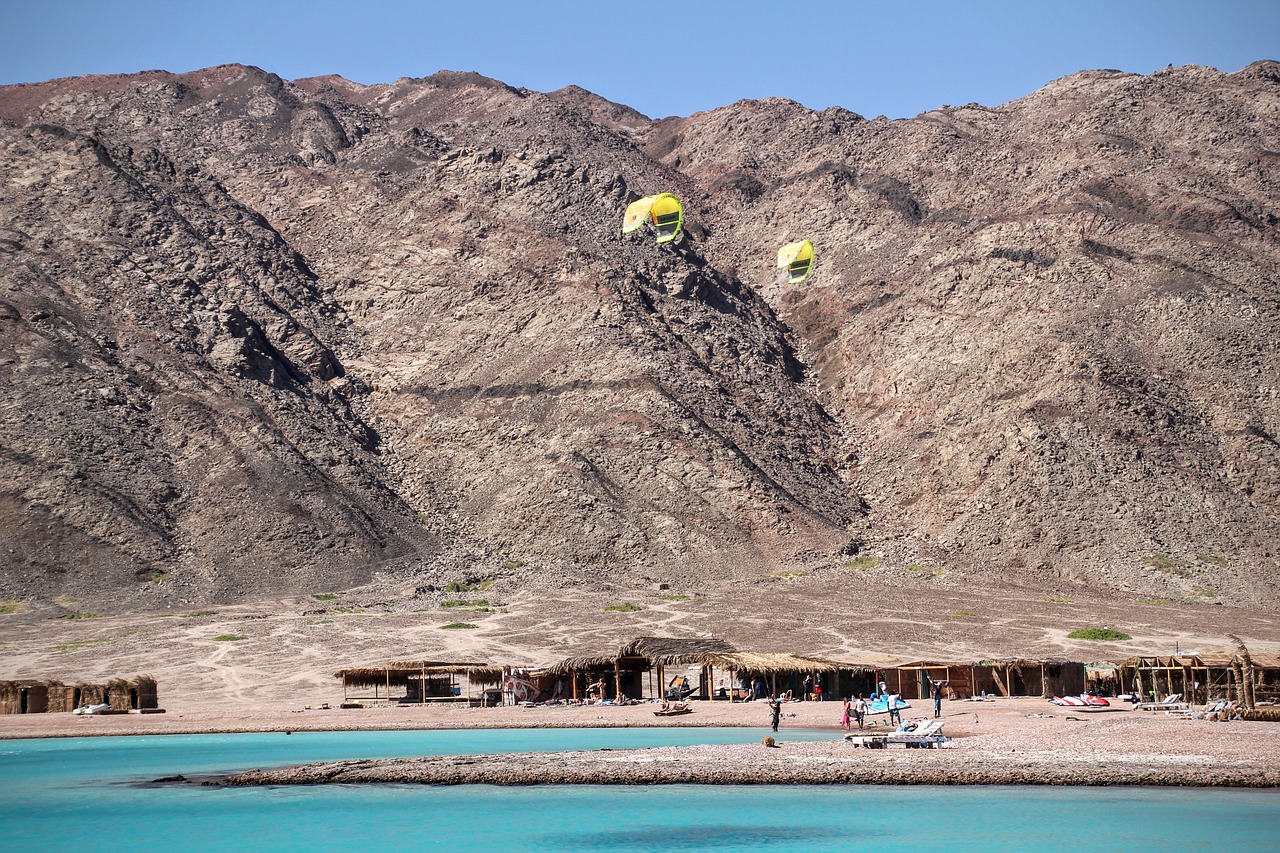 blue lagoon egypt beach free photo