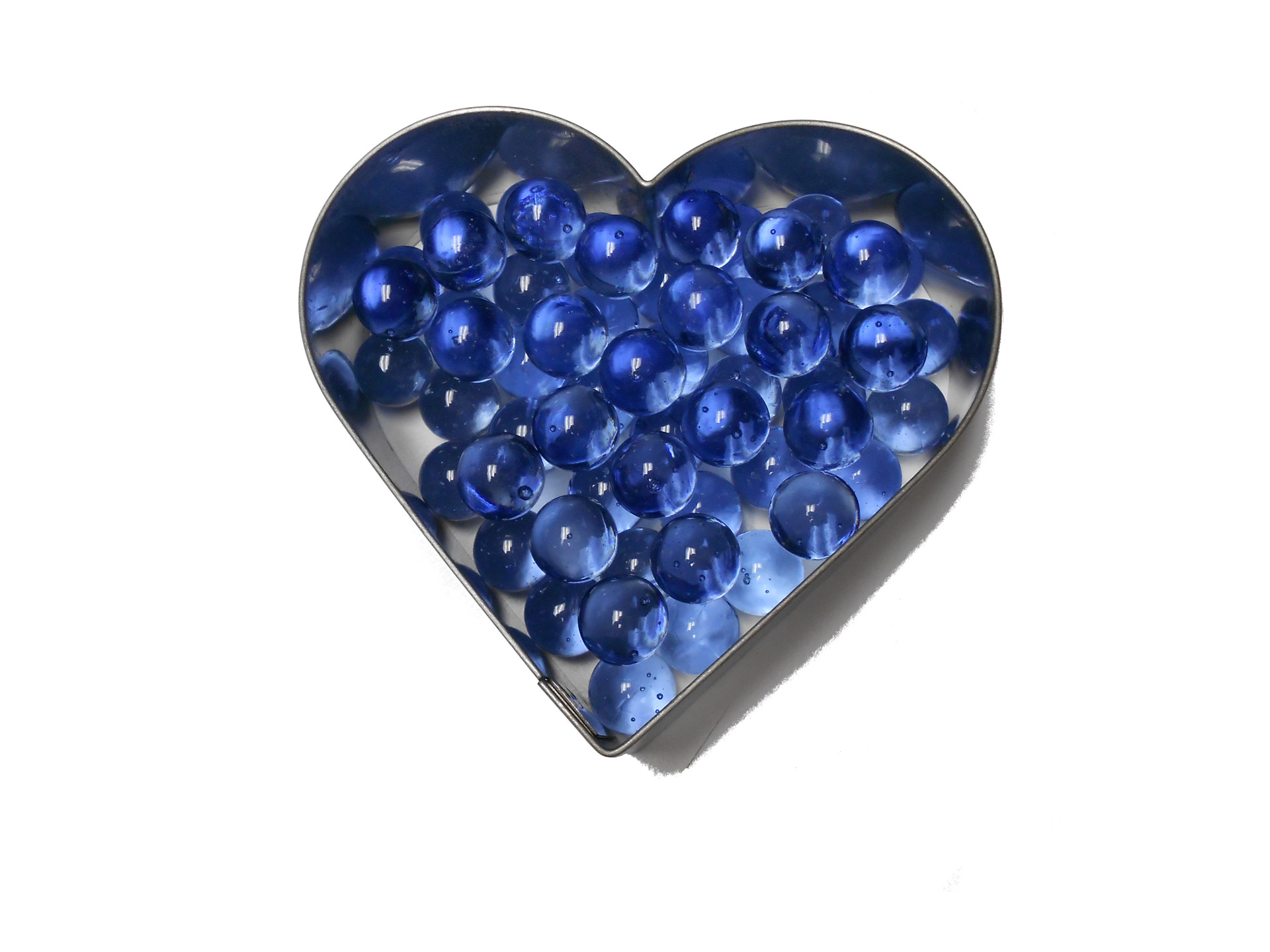 heart blue marble free photo