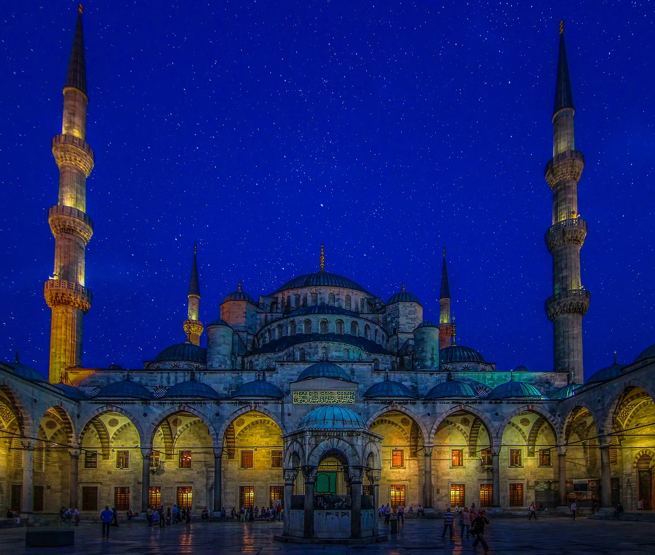 blue mosque turkey istanbul free photo