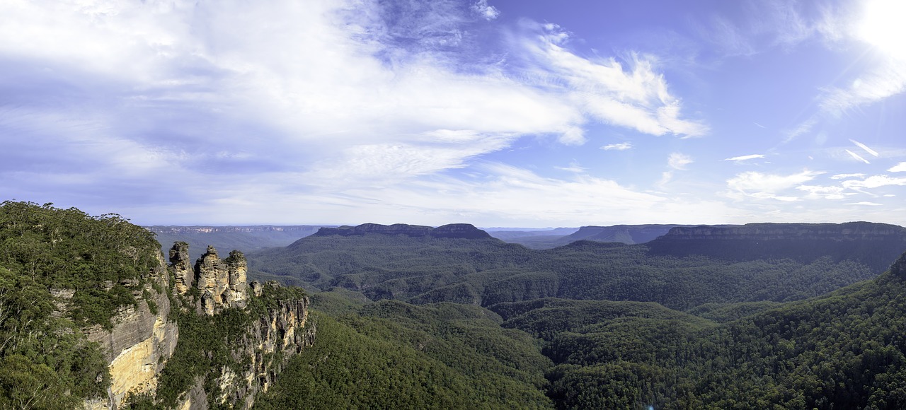blue mountain sydney australia free photo