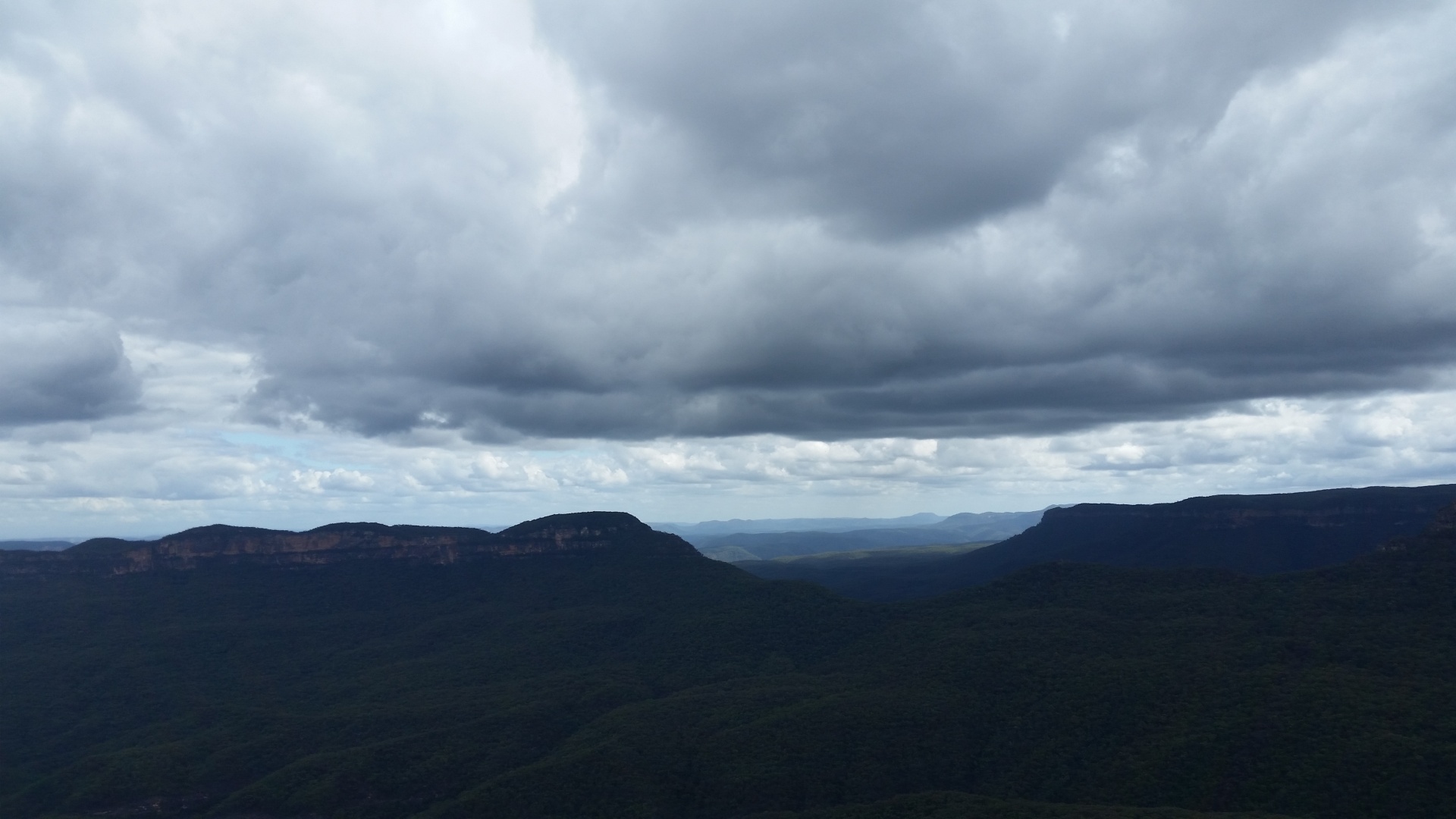 blue mountain under free photo