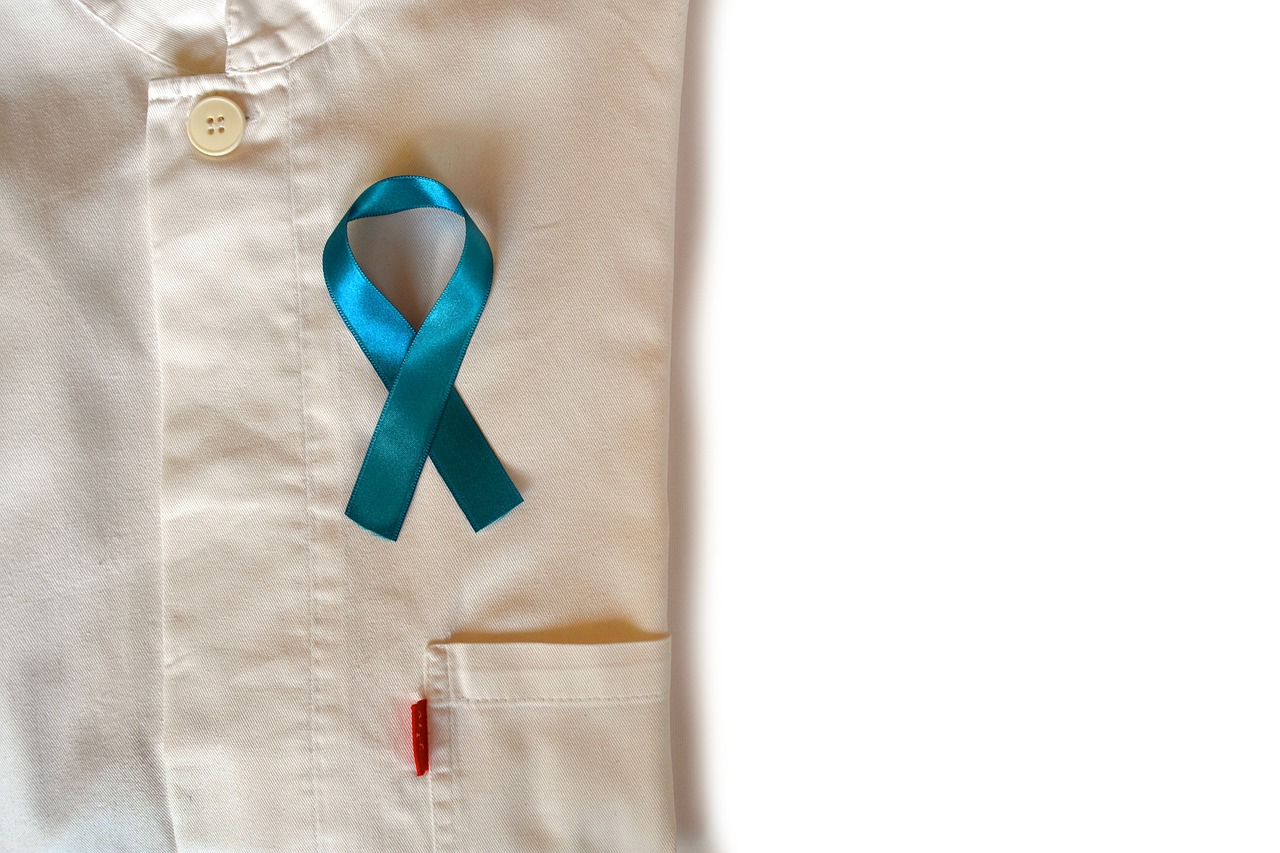 blue ribbon  prostate cancer  prostate cancer awareness free photo