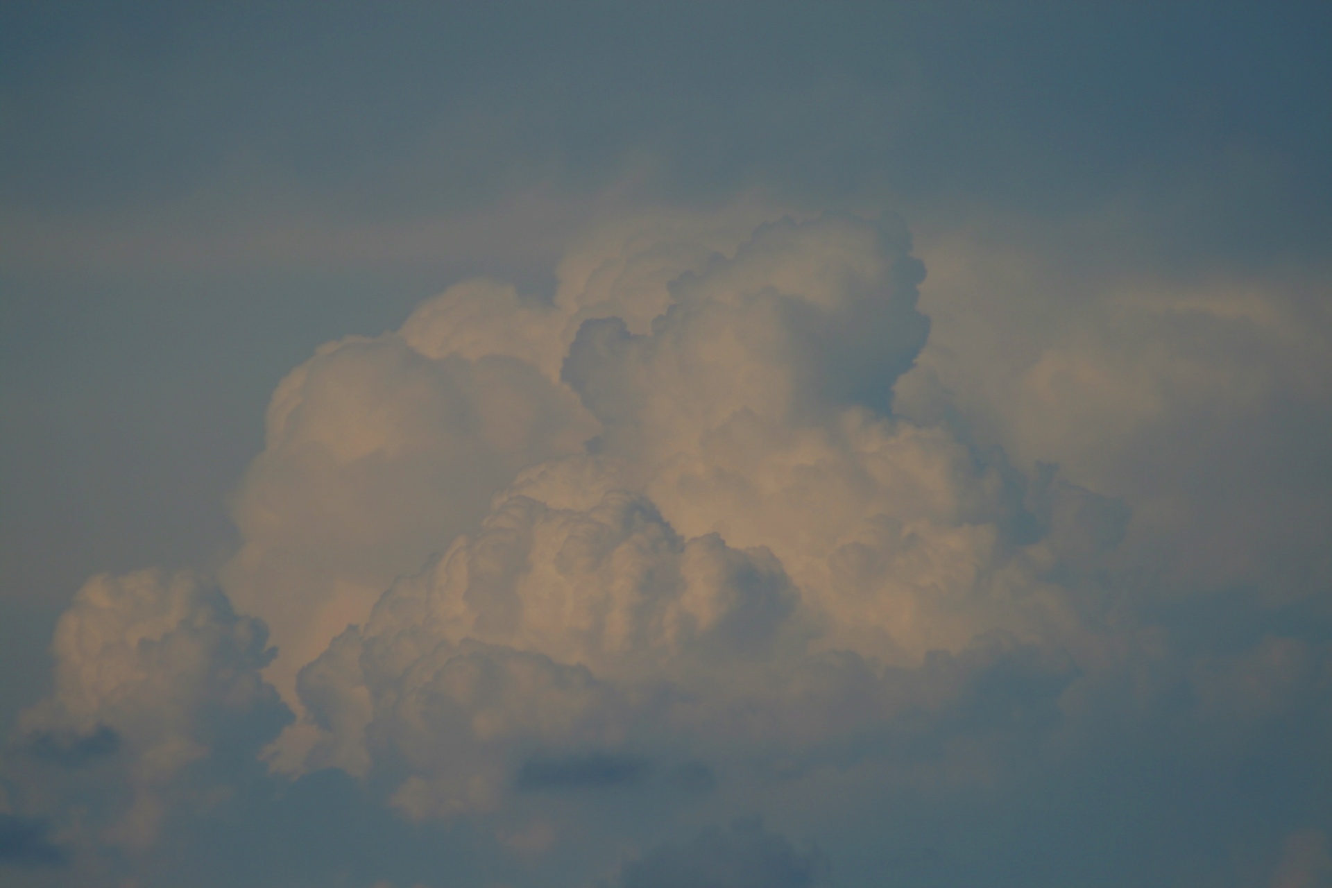 clouds sky blue free photo