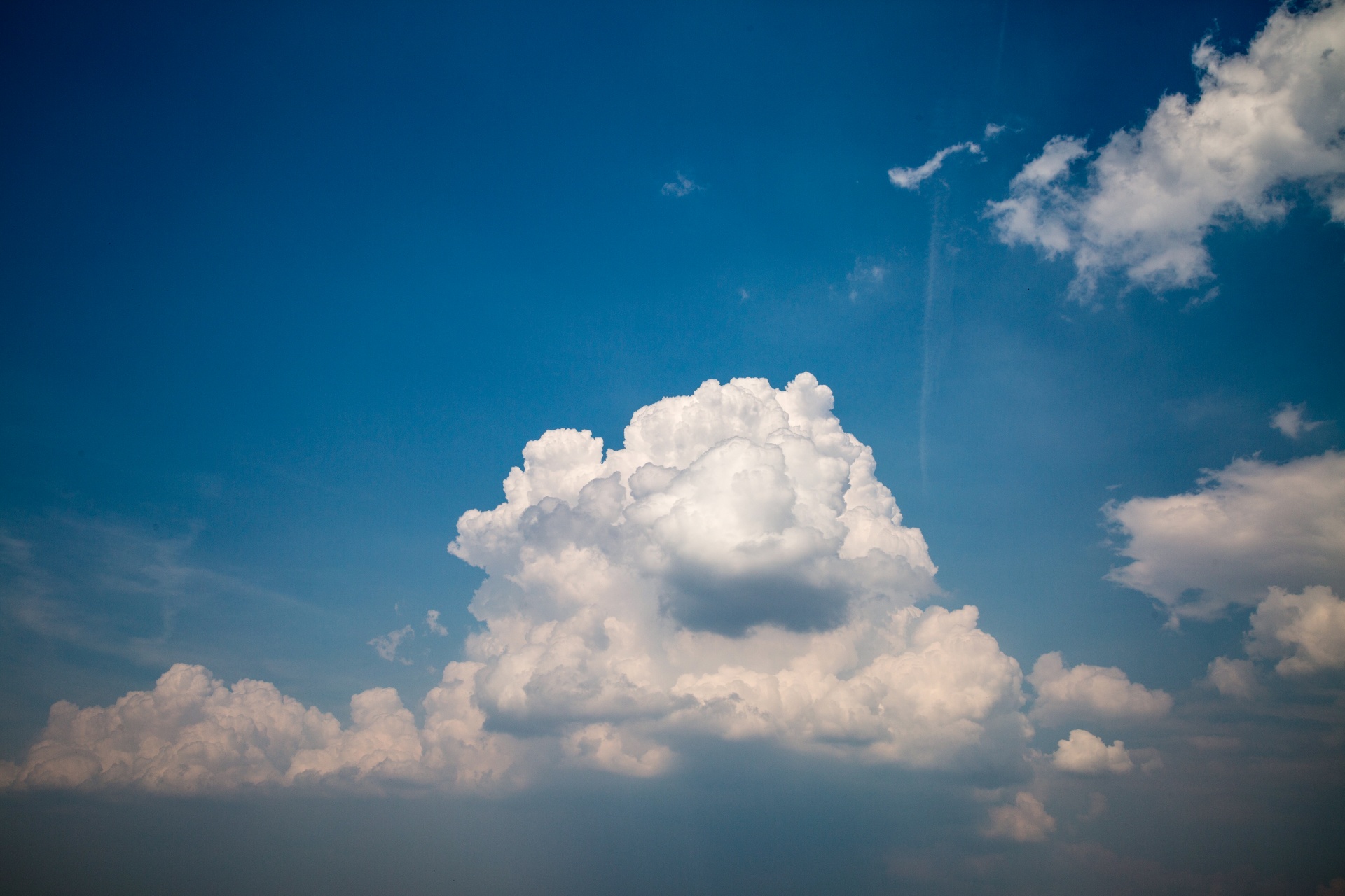 cloud sky blue free photo