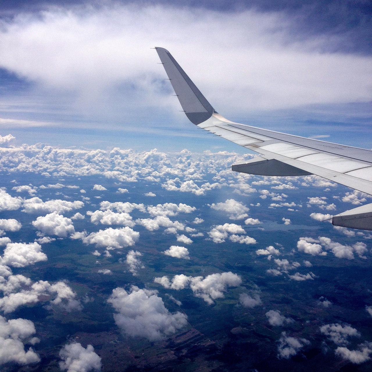 blue sky sky of brigadier plane free photo